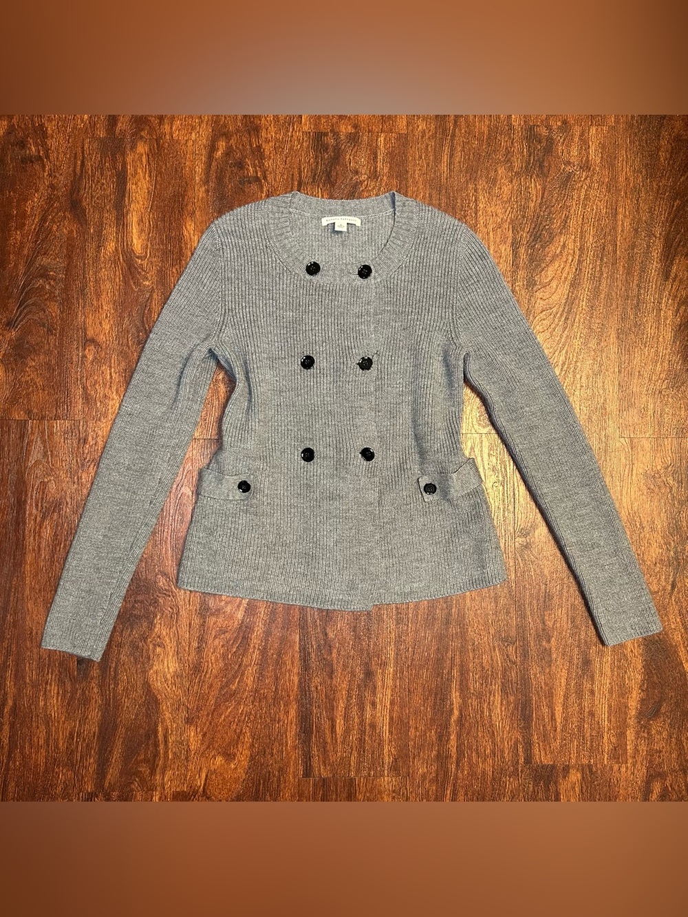 Banana Republic Military Band Merino Wool Sweater